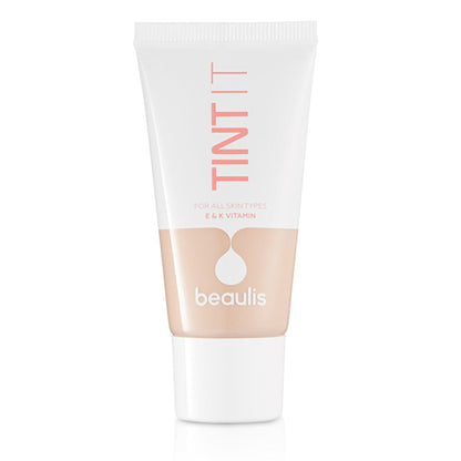 Beaulis Tint It Foundation 106 Light Porcelain - Medium Coverage Foundation Makeup with Vitamins E &amp; K