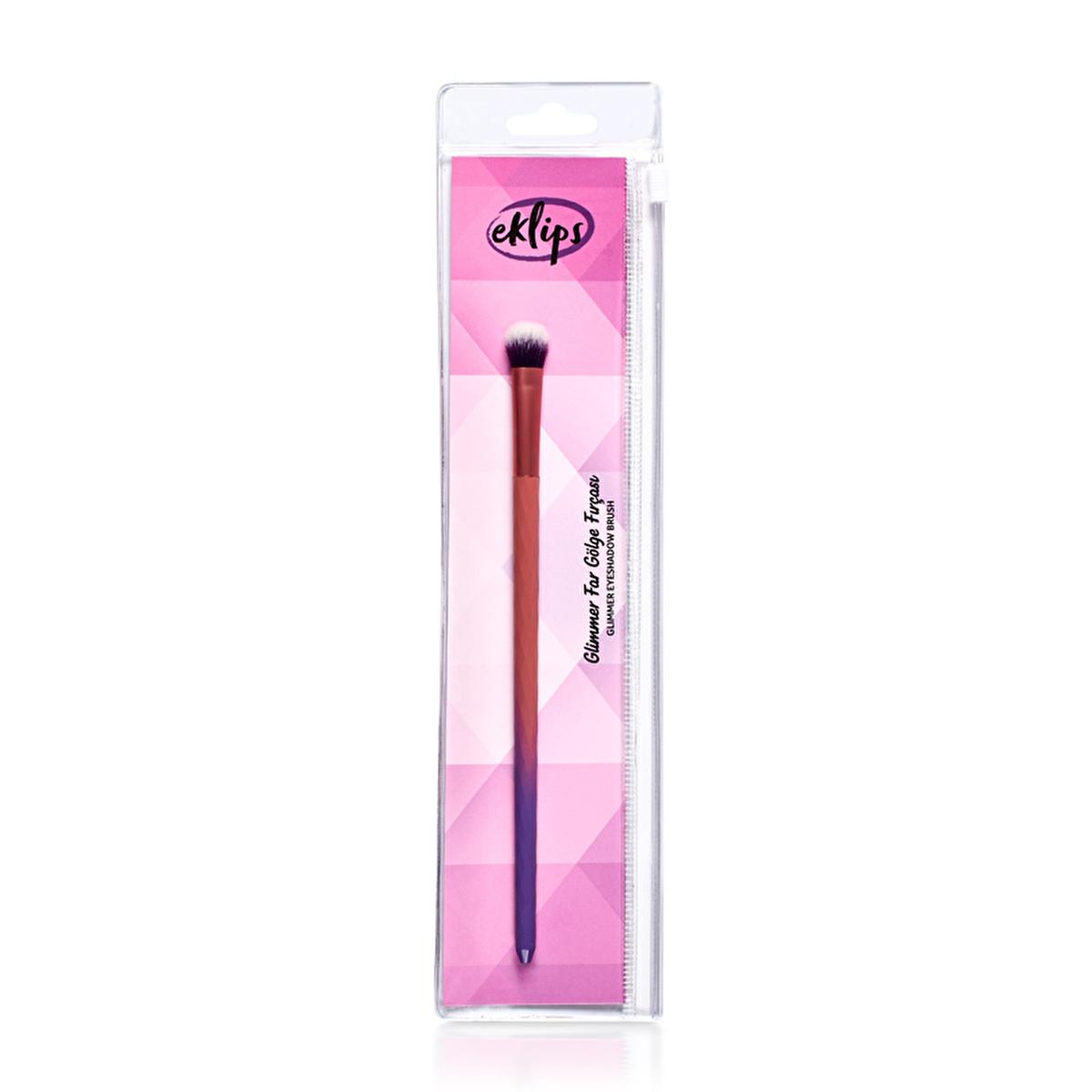Eklips Angled Eyeshadow Brush - Professional Makeup Brush for Blending, Shading &amp; Eye Makeup Application