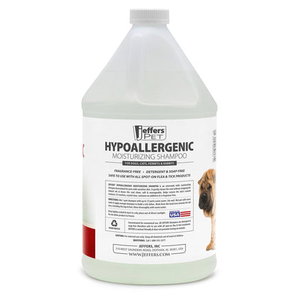 Jeffers Hypoallergenic Moisturizing Pet Shampoo for Sensitive Skin