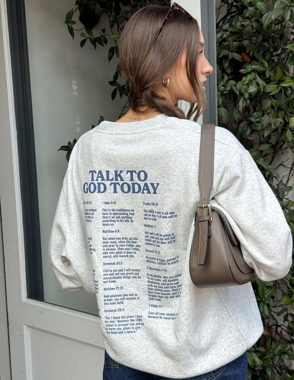 Talk to God Unisex Crewneck