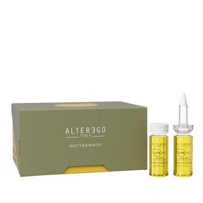 Alterego Italy Curego Silk Oil Smoothing Hair Treatment 12x10 ml