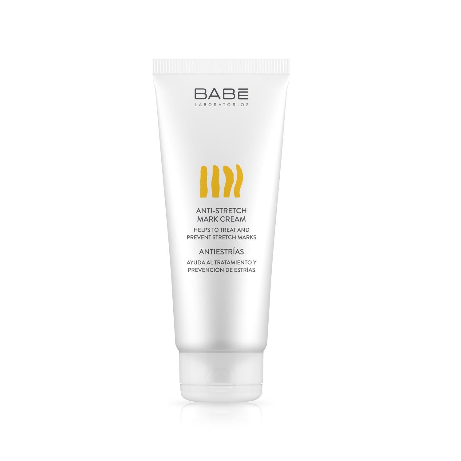 Babe Anti Stretch Mark Cream 200ml - Reduce &amp; Prevent Stretch Marks, Boost Skin Elasticity - Pregnancy &amp; Postpartum Skincare