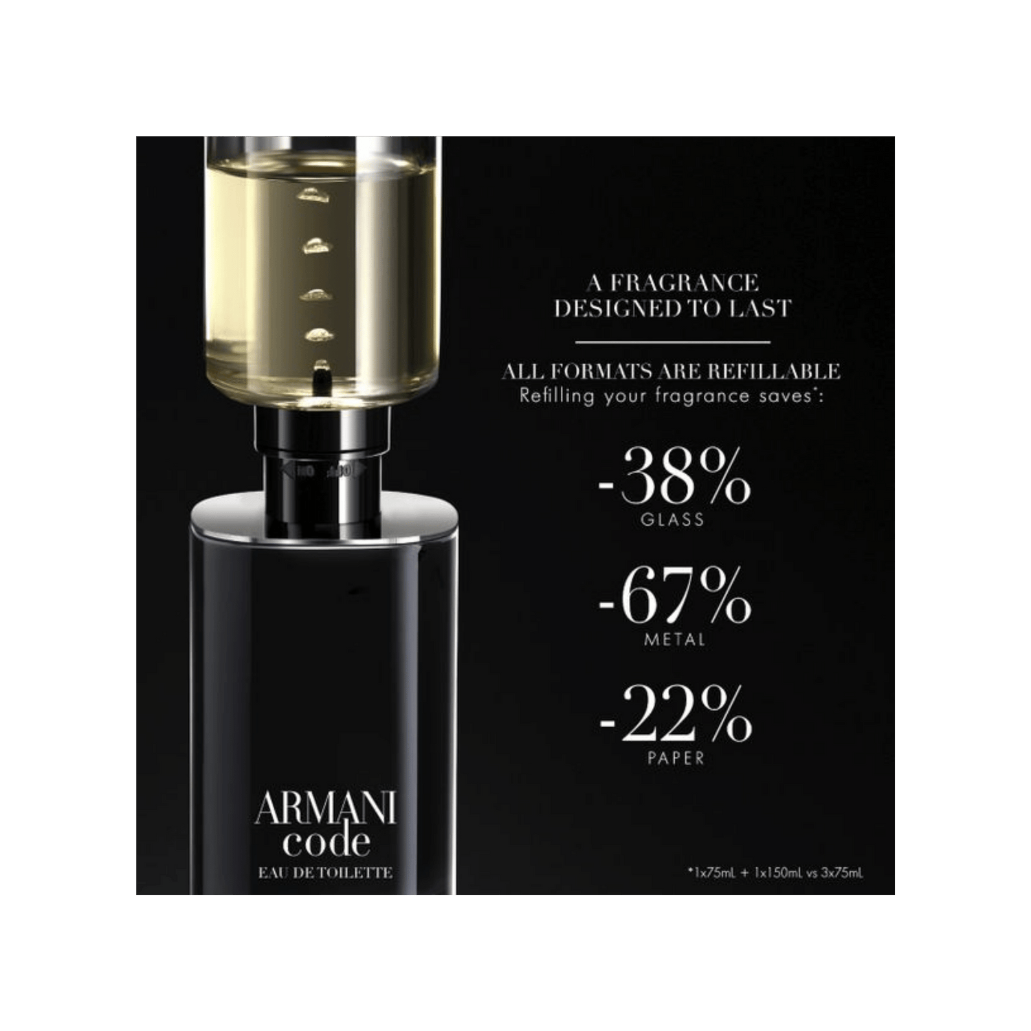 GIORGIO ARMANI - Armani Code Refillable Eau de Toilette