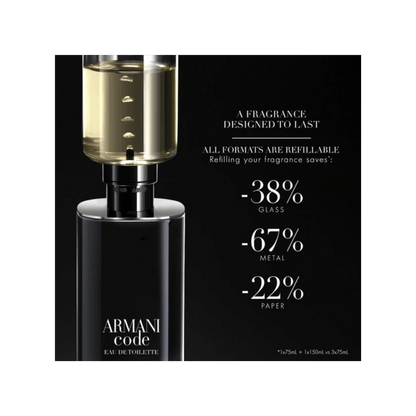 GIORGIO ARMANI - Armani Code Refillable Eau de Toilette