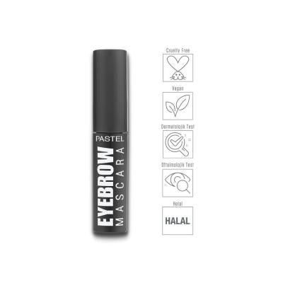 Pastel Profashion Eyebrow Mascara: Achieve Natural Fuller Brows with Long Lasting D-Panthenol Brow Gel &amp; Fixer Makeup