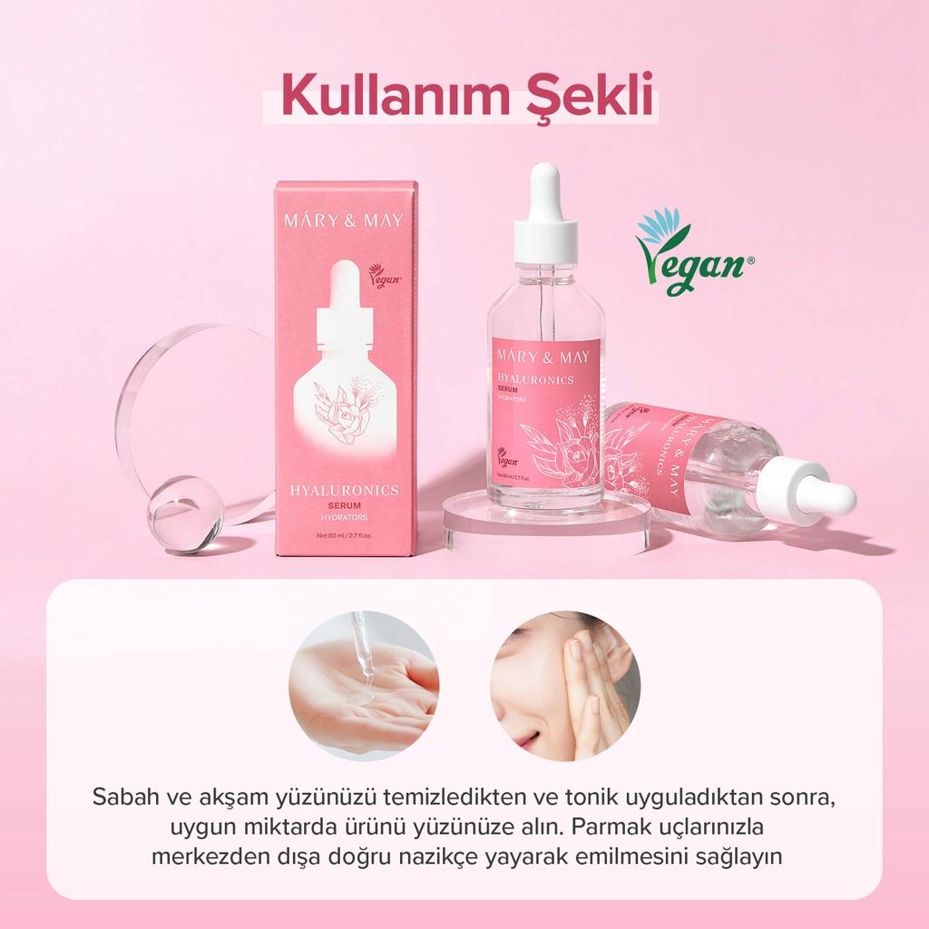 Mary &amp; May Hyaluronic Acid Serum for Deep Hydration 80ml