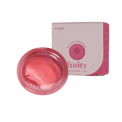 Etude Fruity Lip &amp; Cheek Blur Balm 03 Warm Peach Matte Finish
