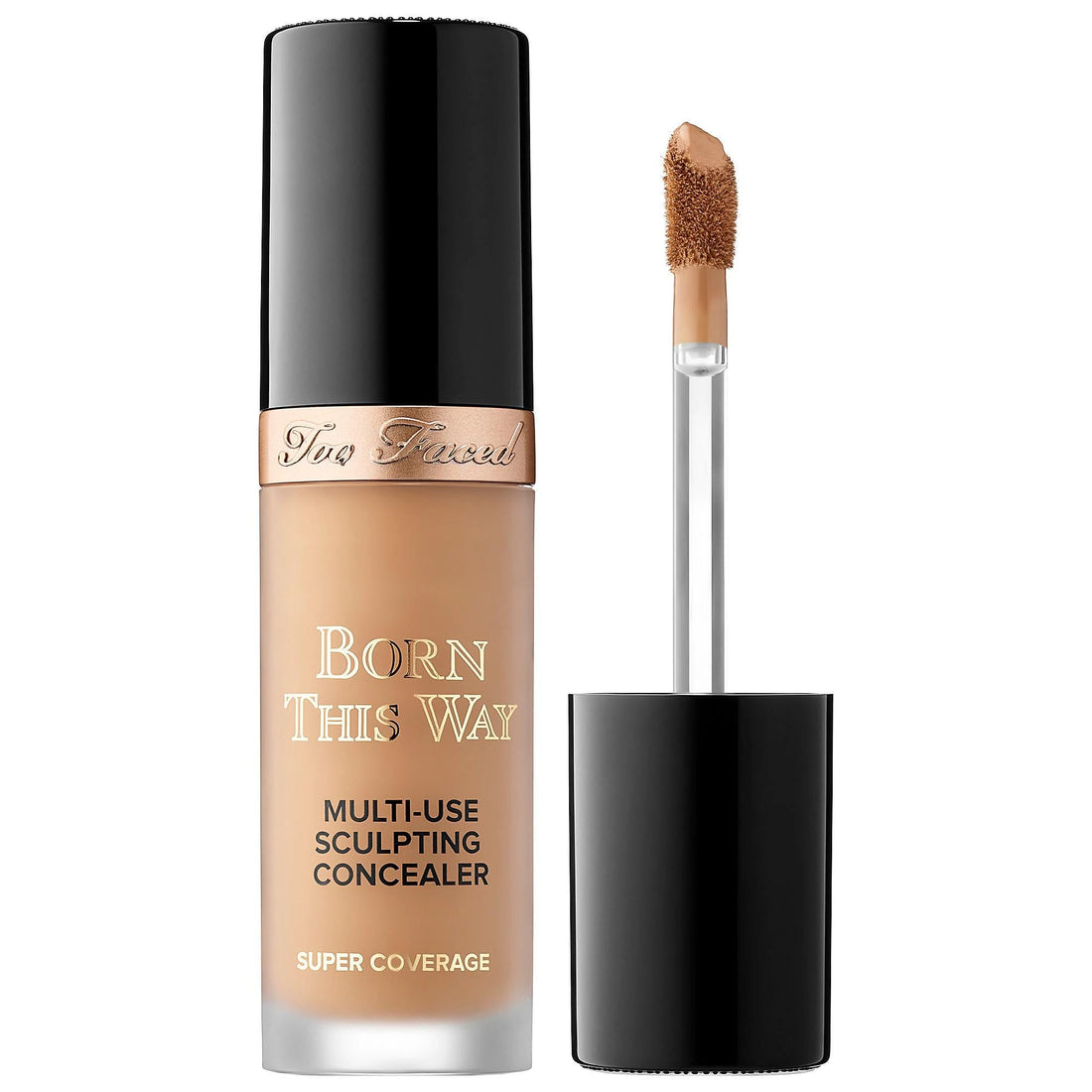 Born This Way Full Coverage Concealer: Natural Finish, Hyaluronic Acid, Vegan &amp; Cruelty-Free, Long-Wearing, Buildable &amp; Non-Comedogenic