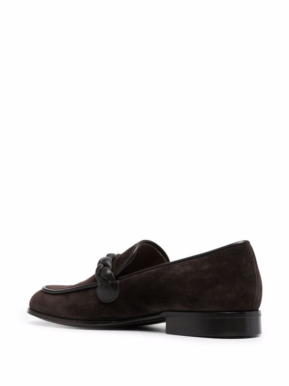 GIANVITO ROSSI Sleek Suede Leather Loafer for Men