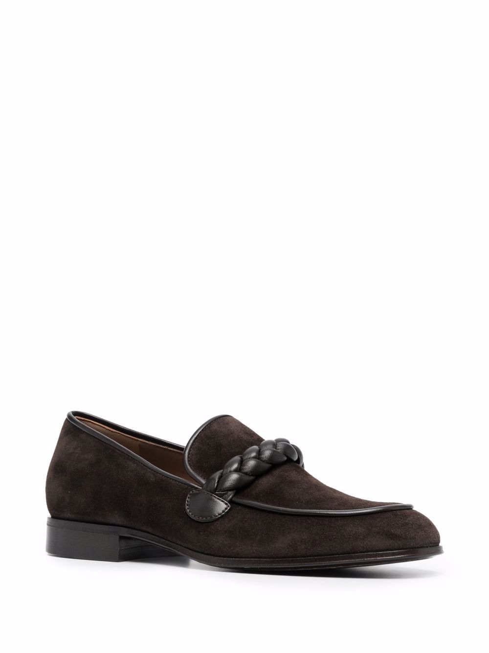 GIANVITO ROSSI Sleek Suede Leather Loafer for Men