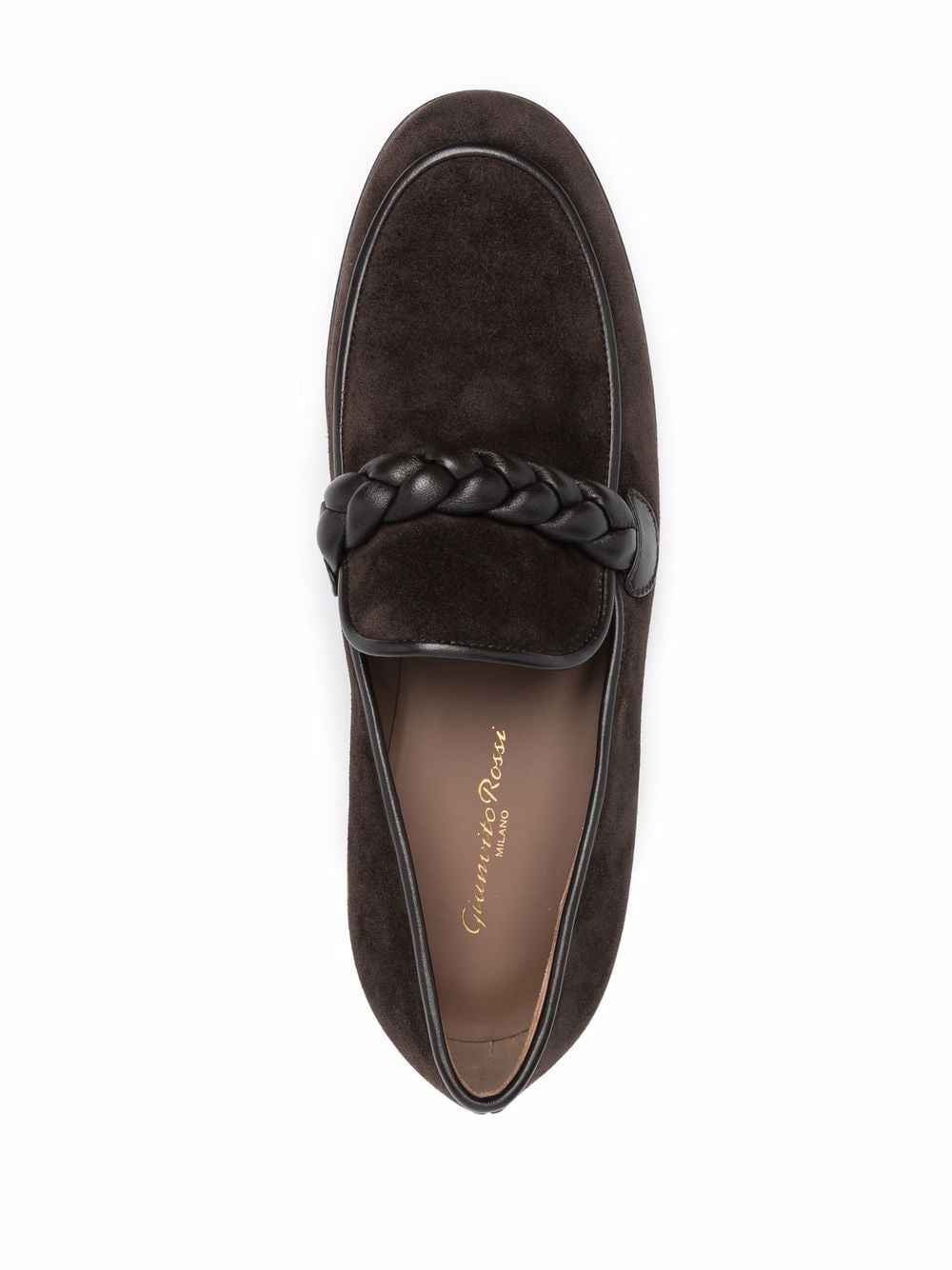 GIANVITO ROSSI Sleek Suede Leather Loafer for Men