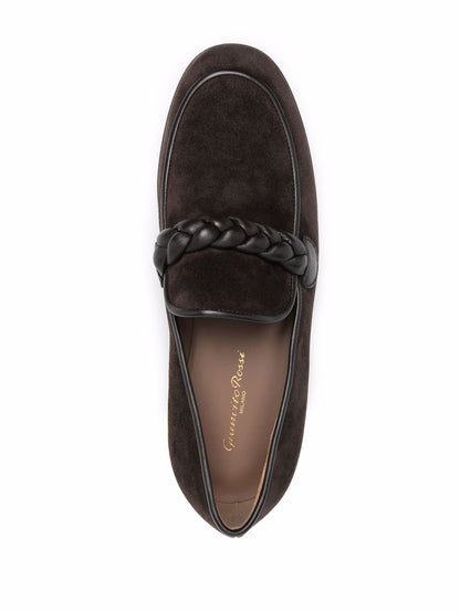 GIANVITO ROSSI Sleek Suede Leather Loafer for Men