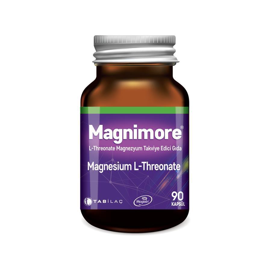 Magnimore Magnesium L-Threonate 90 Capsules - &amp; Magnesium Supplement -Conscious Adults