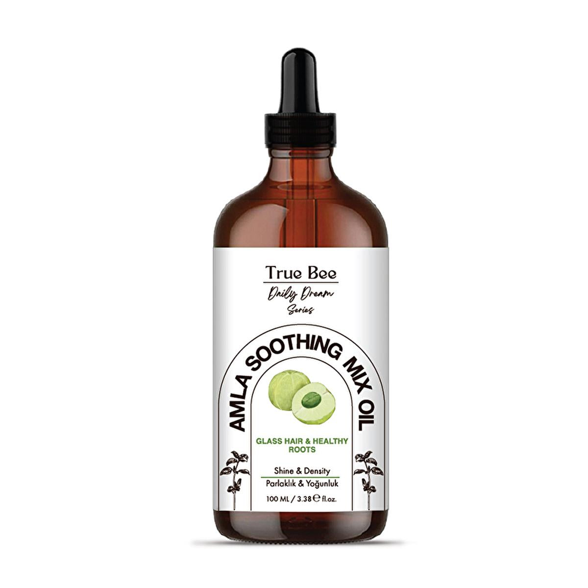 True Bee Daily Dream Amla Hair Oil - Nourishing, Anti-Hair Loss, Promotes Hair Growth &amp; Strength - 3.38 fl oz