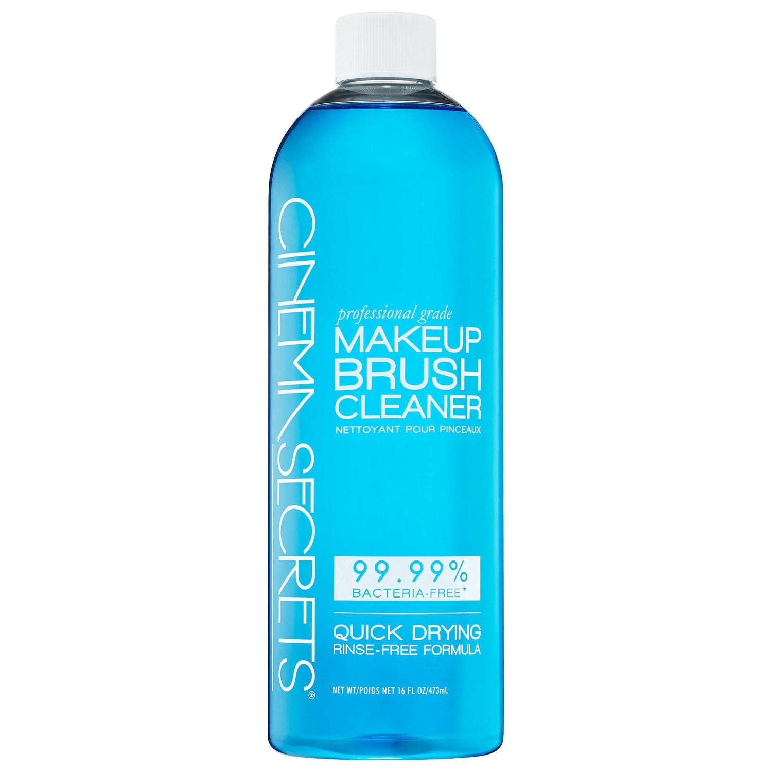 Cinema Secrets Makeup Brush Cleaner - Professional-Grade, Quick Drying, Antimicrobial Liquid Cleaner for Natural &amp; Synthetic Brushes