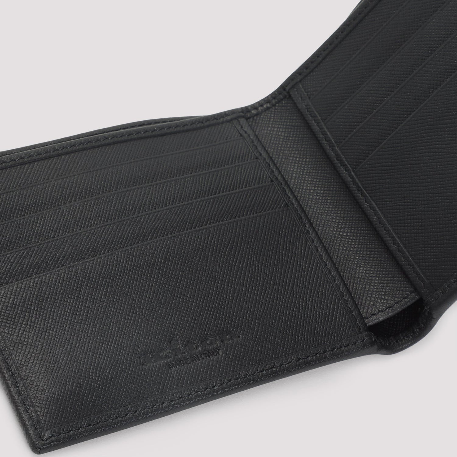 KITON Mini Leather Wallet - FW25