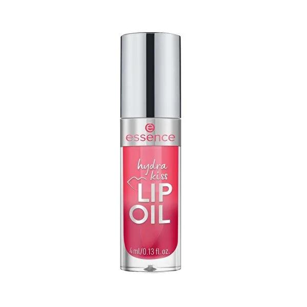 Essence Hydra Kiss Pink Champagne Lip Oil: Hydrating, Vegan, &amp; Cruelty-Free Glossy Lip Treatment with Hyaluronic Acid &amp; Jojoba Oil