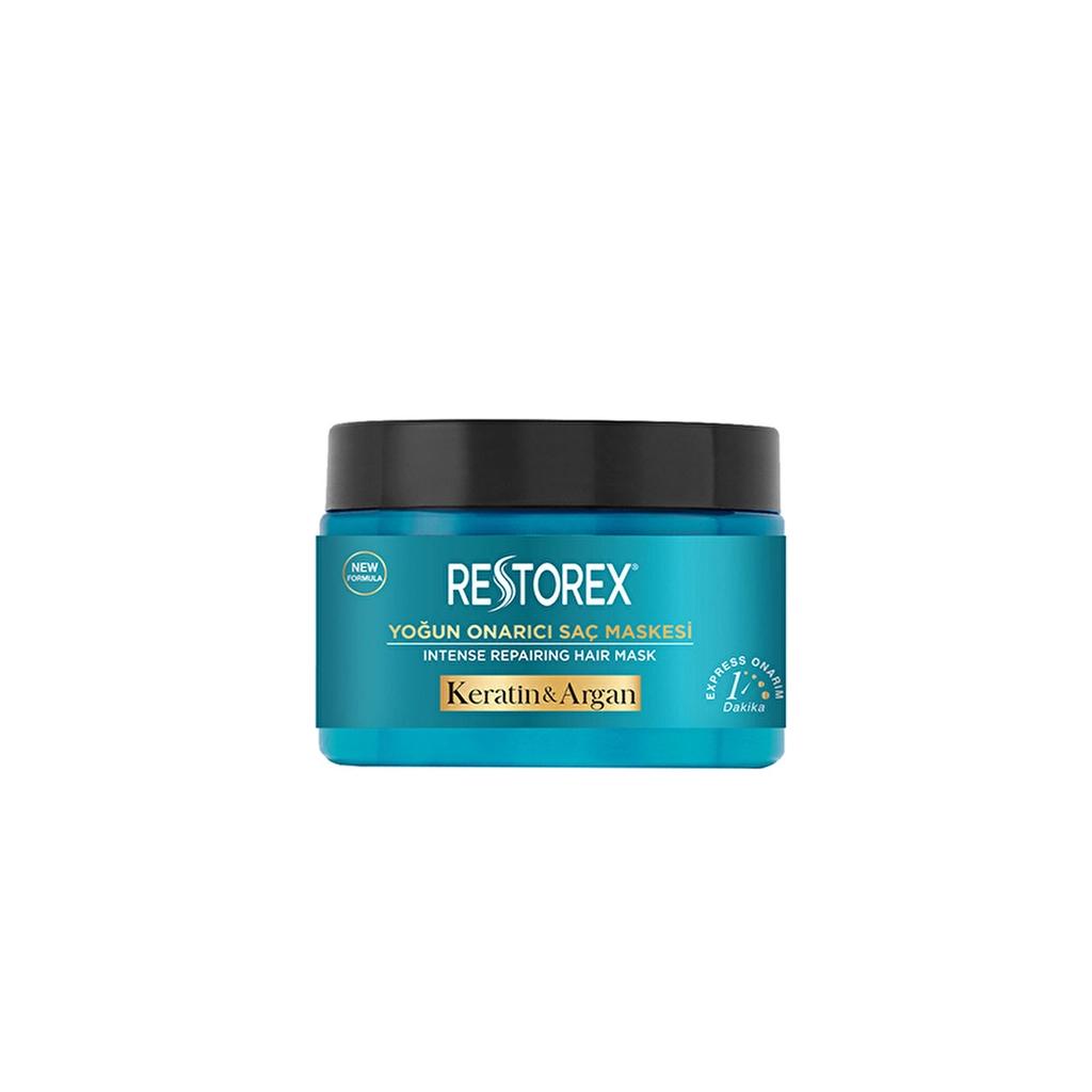 Restorex Keratin &amp; Argan Repairing Hair Mask 300 ml