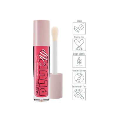 Pastel Vegan Plumping Lip Gloss - 204 Sweet Spicy, Cruelty-Free, Hyaluronic Acid &amp; Aloe Vera