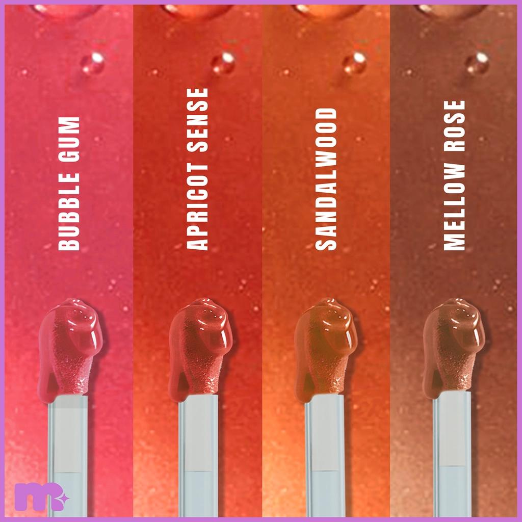 Maruderm Lips Vibe Lip Gloss in Apricot Sense for High Shine