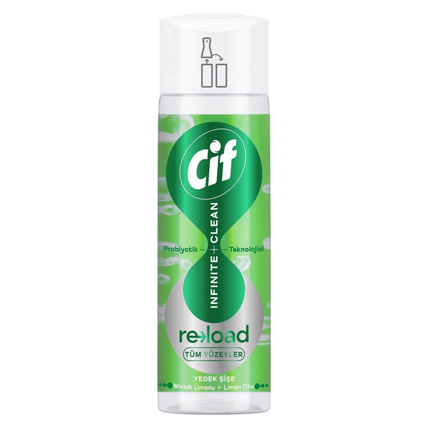 Cif Infinite Clean Lime Multi-Purpose Refill Bottle 280 ml