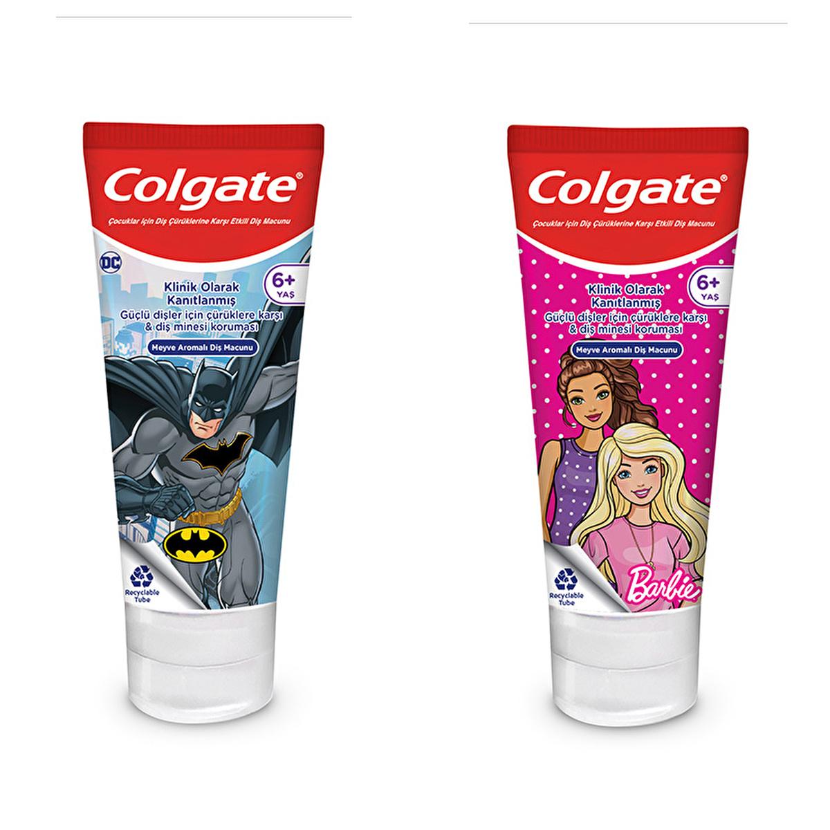 Colgate Barbie Batman Children&