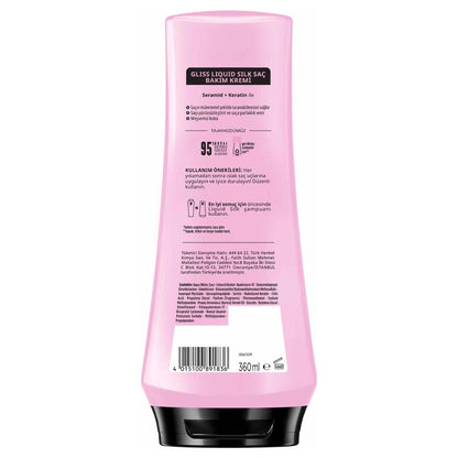 Gliss Liquid Silk Conditioner for Dull Hair 360 ml