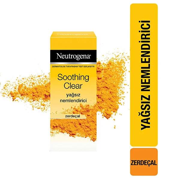 Neutrogena Soothing Clear Moisturizing Cream - Oil-Free, Non-Greasy, Sensitive Skin Friendly
