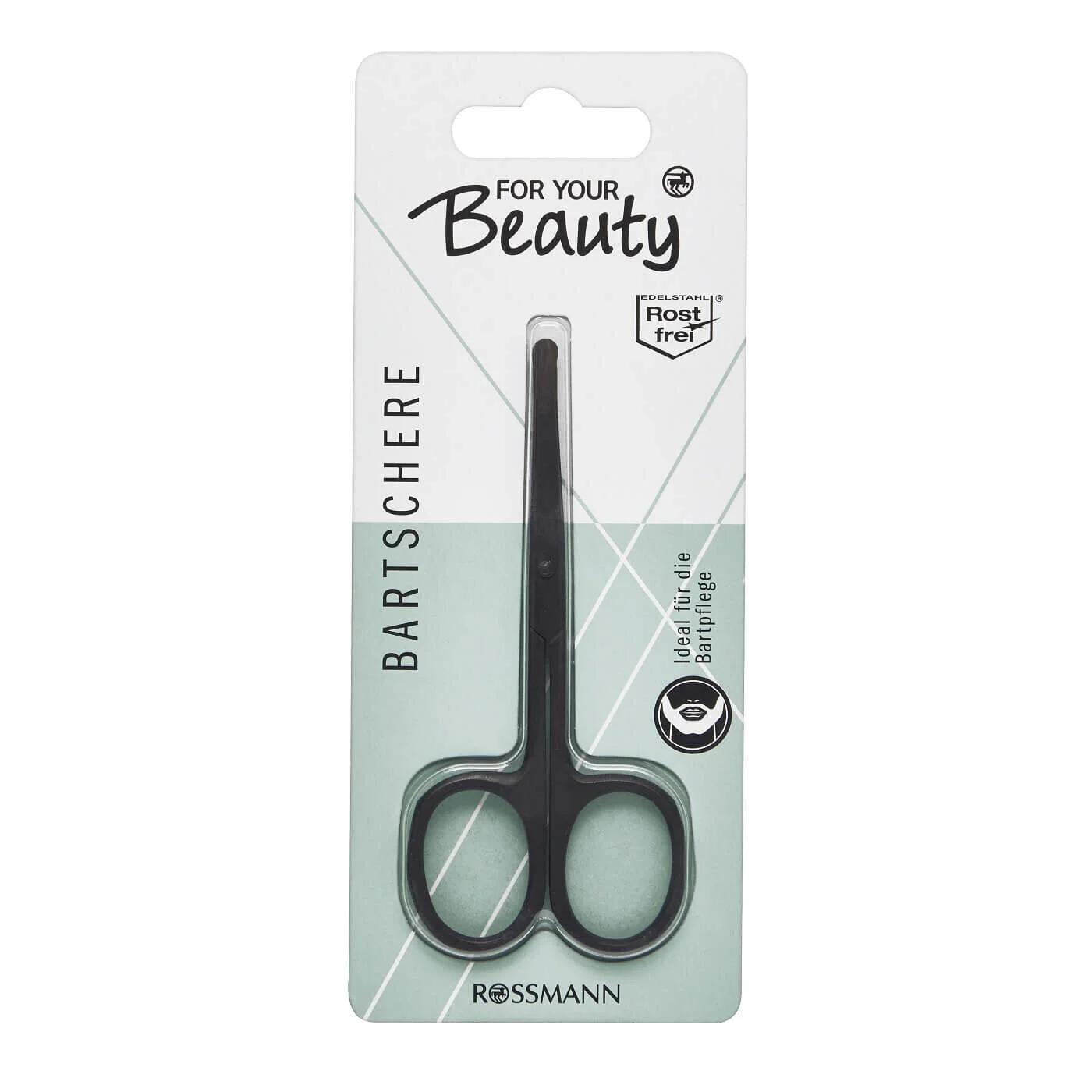 For Your Beauty Nose &amp; Beard Scissors with Rounded Tips, 1 pc