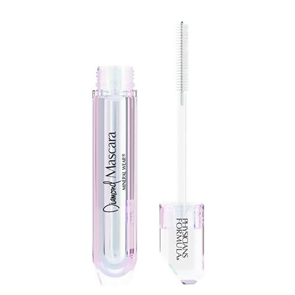 Physicians Formula Diamond Mascara Clear - 5-in-1 Clear Mascara for Natural Eyelashes &amp; Eyebrows, Talc-Free &amp; Breathable