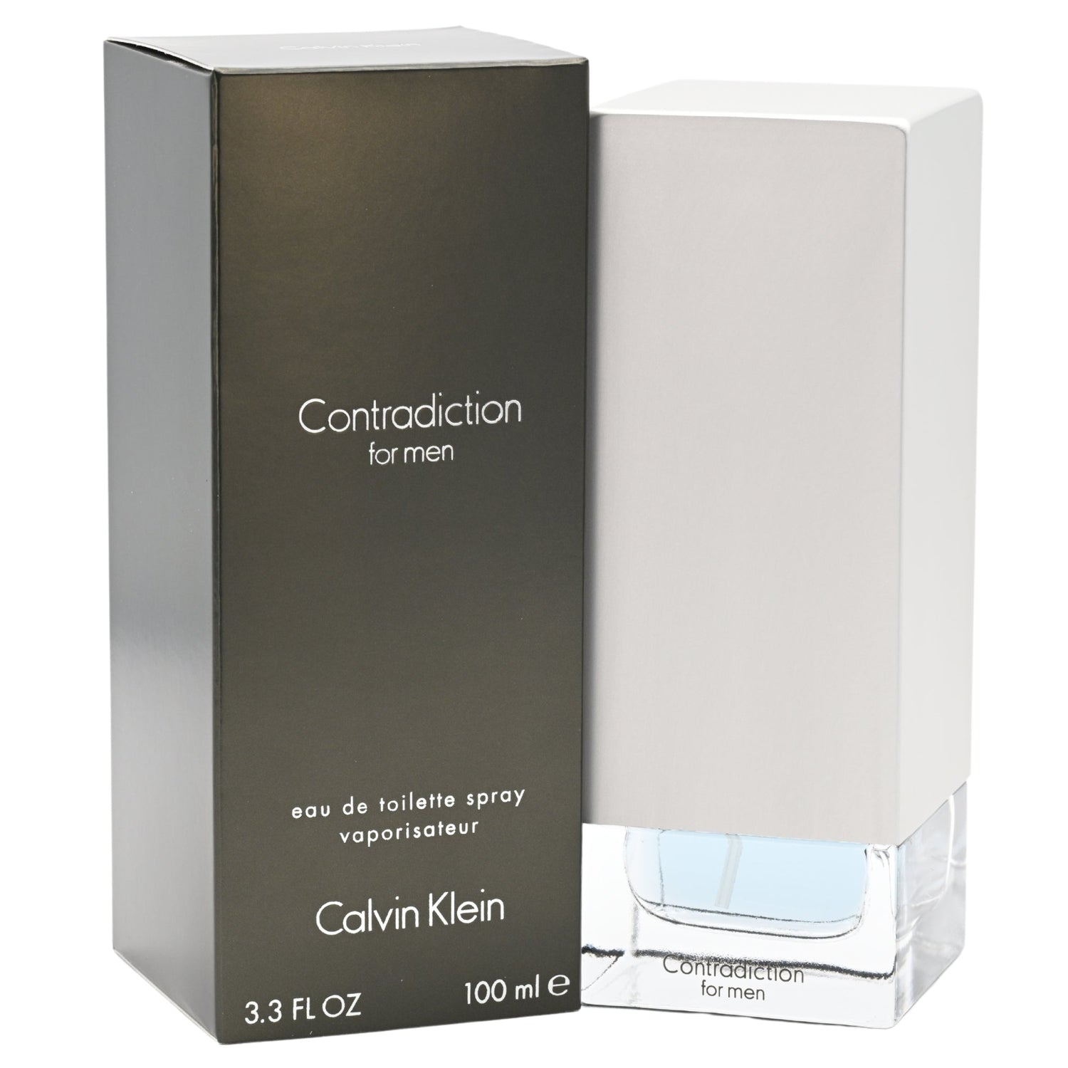 Calvin Klein Contradiction Eau De Toilette Spray for Men 3.3 oz