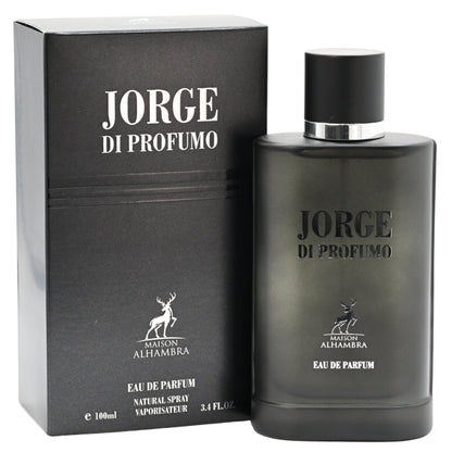Jorge Di Profumo by Maison Alhambra EDP For Men 3.4 oz