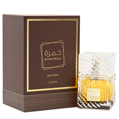Lattafa Khamrah Qahwa Unisex Eau De Parfum Spray 3.4 oz