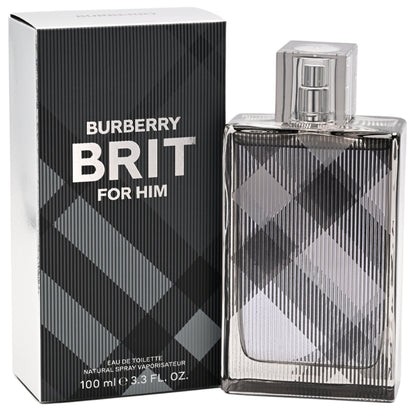 Burberry Brit for Him Eau De Toilette Spray 3.3 oz