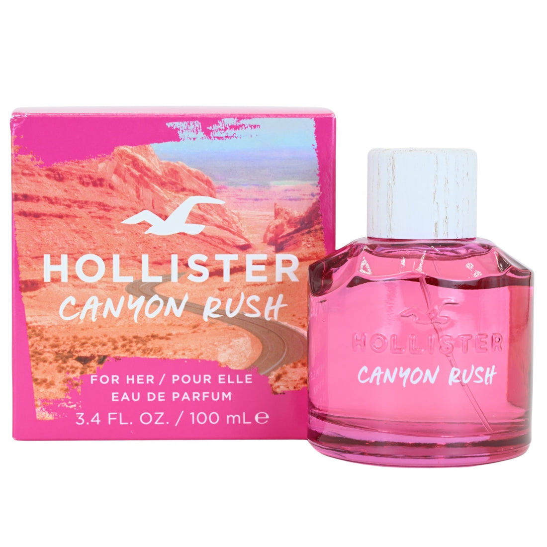 Canyon Rush by Hollister Perfume for Women EDP 3.4 oz