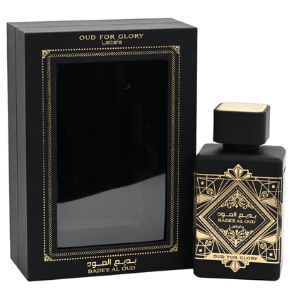 Lattafa Badee Al Oud For Glory Eau De Parfum Spray 3.4 oz