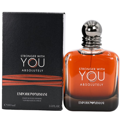 Stronger With You Absolutely by Giorgio Armani Eau De Parfum 3.4 oz