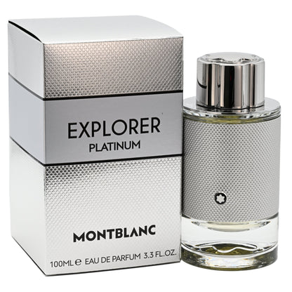 Explorer Platinum by Mont Blanc Eau De Parfum Spray for Men 3.3 oz