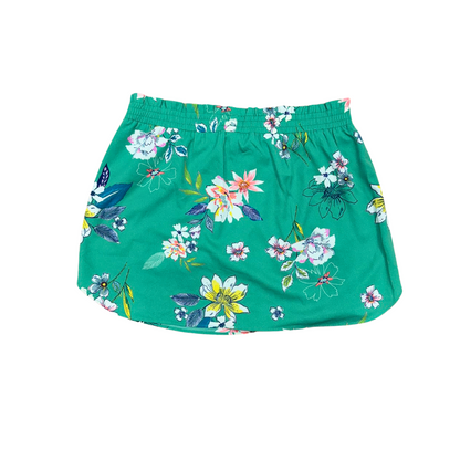 Dr2 by Daniel Rainn Green floral skirt, Size XL