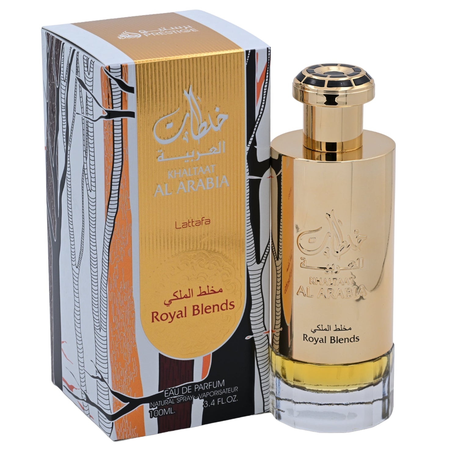 Lattafa Khaltaat Al Arabia Royal Blends Unisex Eau De Parfum Spray 3.4 oz