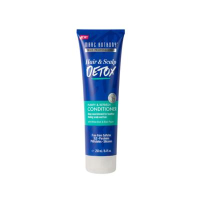Marc Anthony 250ml Detoxifying Hair Care Cream for Dry &amp; Damaged Hair - Moisturizing Treatment with Willow Bark &amp; Black Pepper