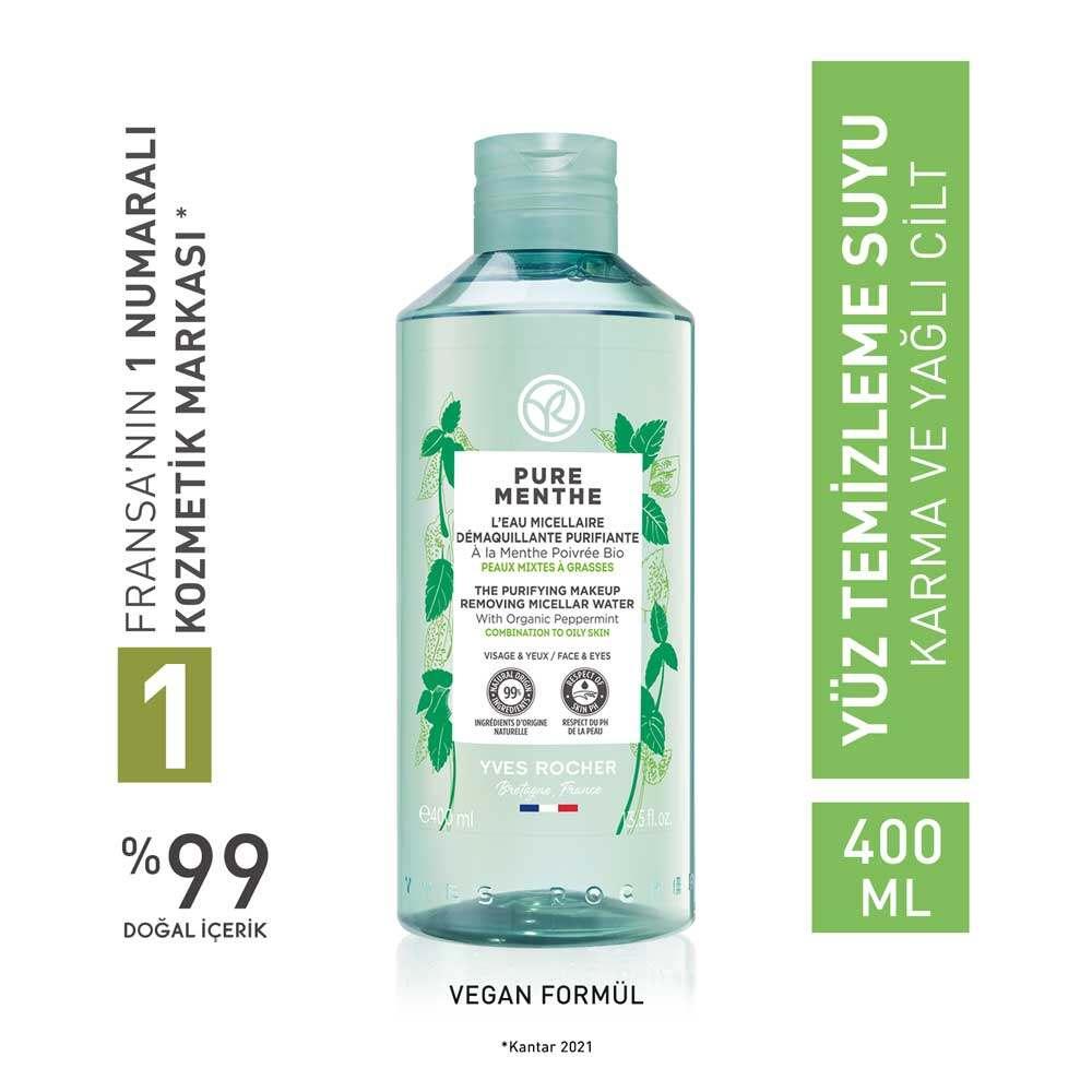 Micellar Makeup Cleansing Water for Combination &amp; Oily Skin - Gentle, Non-Irritating, Oil-Balancing Formula