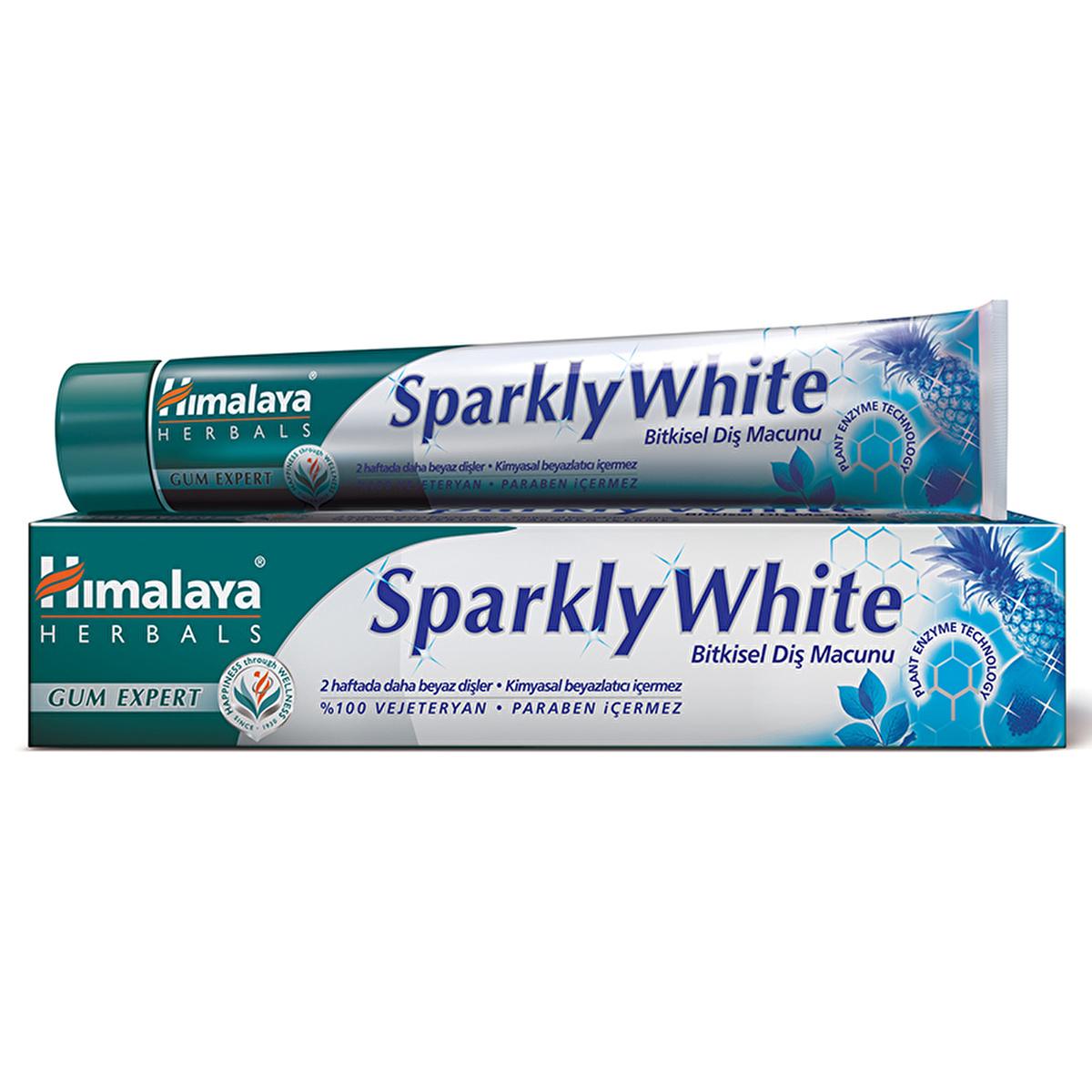 Himalaya Whitening Toothpaste for Brighter Smile - Natural Oral Care with Papaya &amp; Pineapple Extracts