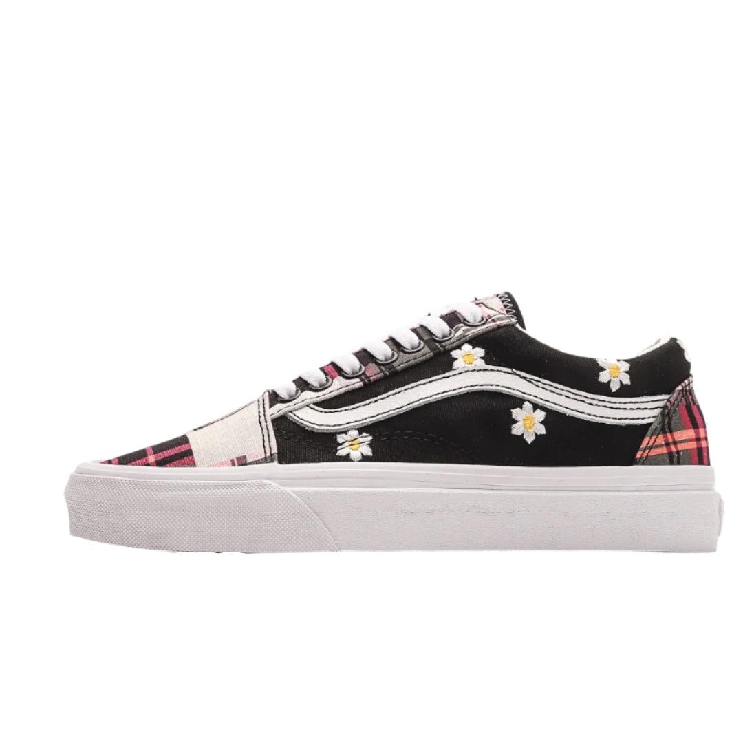 VANS OLD SKOOL FLORAL LACE PATCHWORK