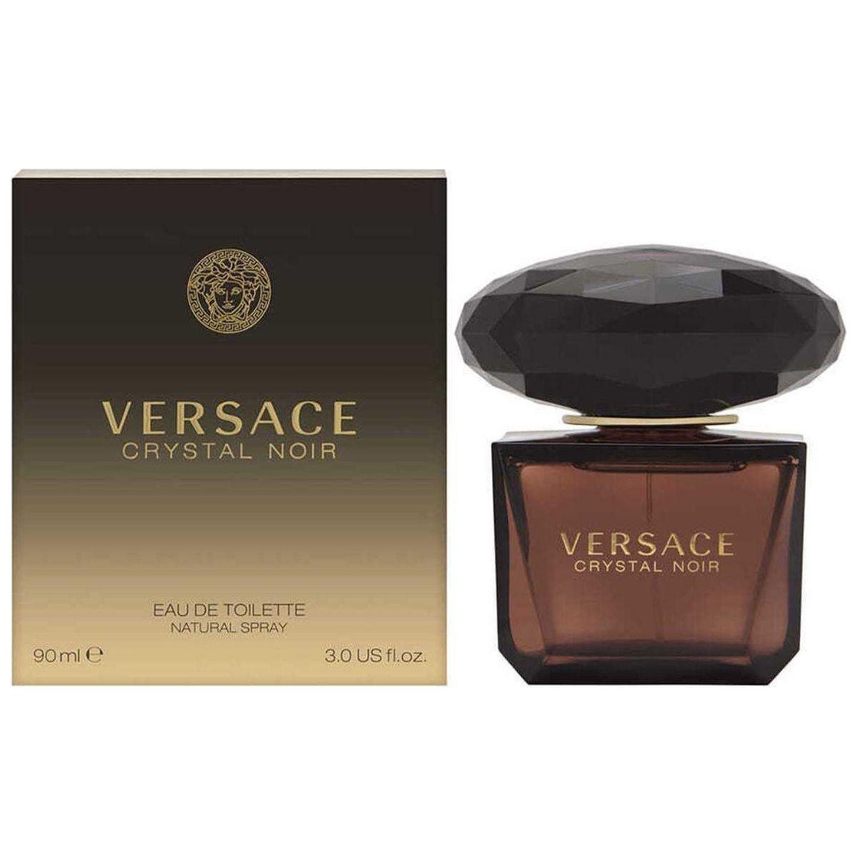 Versace Crystal Noir Eau de Toilette for Women 3.0 oz - Oriental Floral Woody