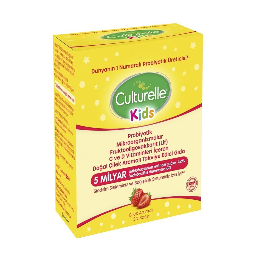 Culturelle Kids Probiotic Supplement - 30 Sachets, Supports Children&