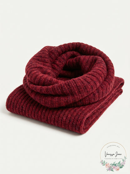 Calvin Klein Colorblocked Fuzzy Scarf One Size