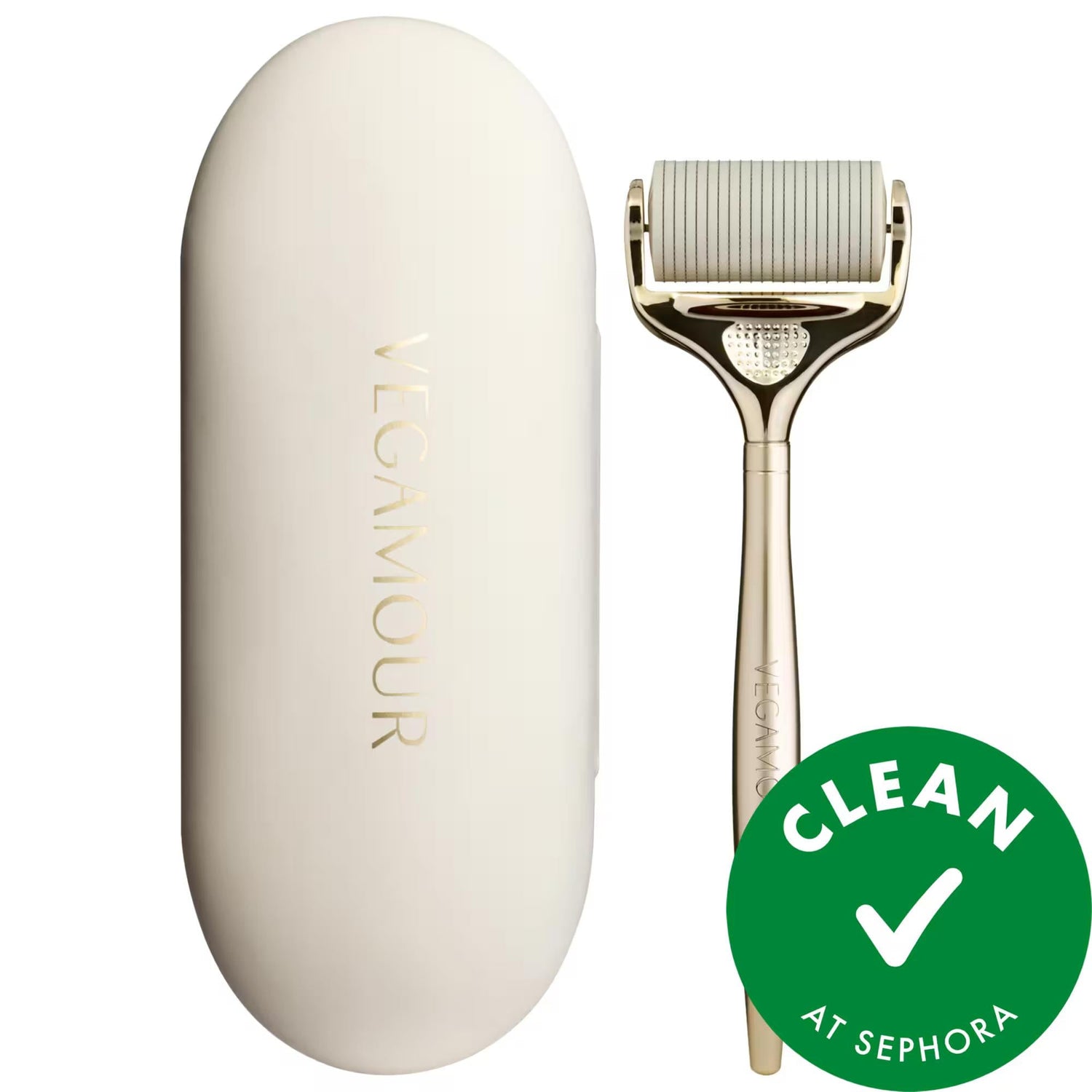 GRO+ Advanced Scalp Dermaroller for Hair Thinning &amp; Scalp Exfoliation - 0.25 mm Needle Size