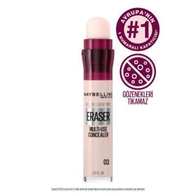 Maybelline New York Instant Anti Age Eraser Concealer - Conceals Dark Circles &amp; Fine Lines, Brightens Skin