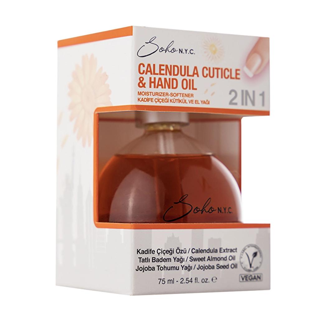 Soho N.Y.C. Calendula Nourishing Cuticle &amp; Hand Oil 75 ml
